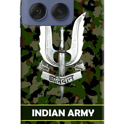 Balidan Indian Logo Moto Edge 60 Fusion Hard Case Back Cover by Casekaro