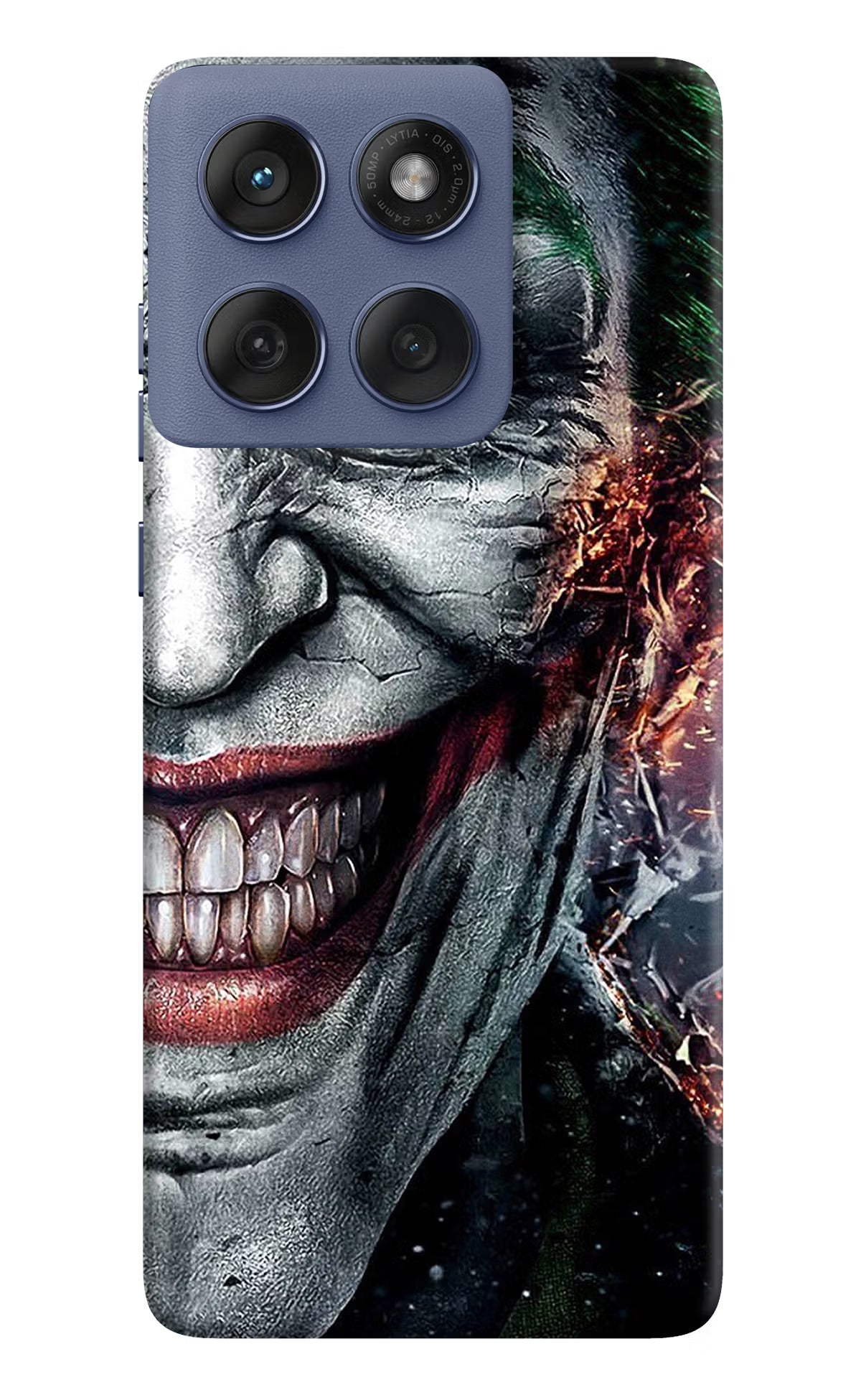Joker Cam Moto Edge 60 Fusion Hard Case Back Cover by Casekaro