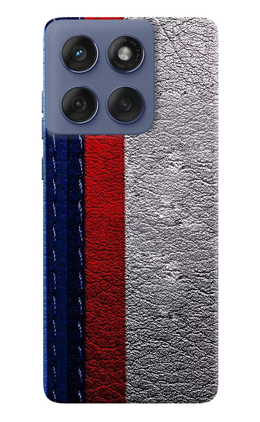 BMW Stripes Moto Edge 60 Fusion Hard Case Back Cover by Casekaro