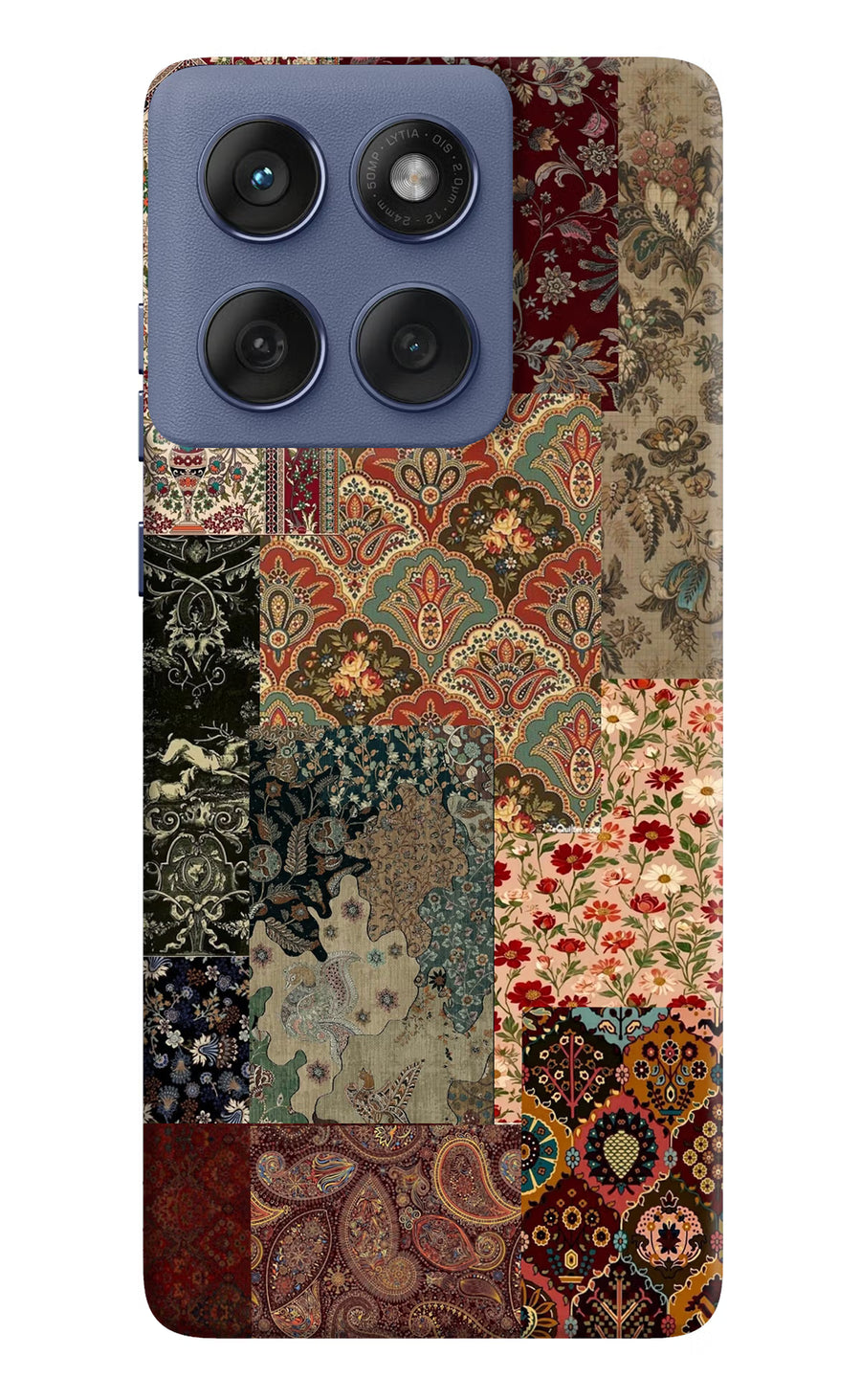 Desi Print Moto Edge 60 Fusion Back Cover, Hard case