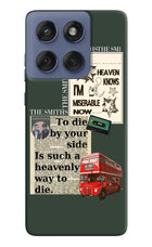 The Smiths Moto Edge 60 Fusion Hard Case Back Cover by Casekaro
