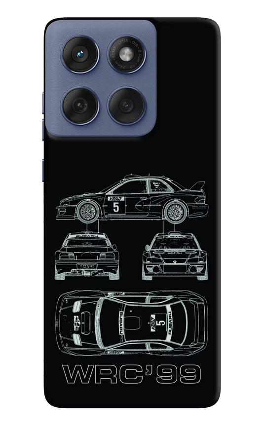 WRC'99 Moto Edge 60 Fusion Hard Case Back Cover by Casekaro
