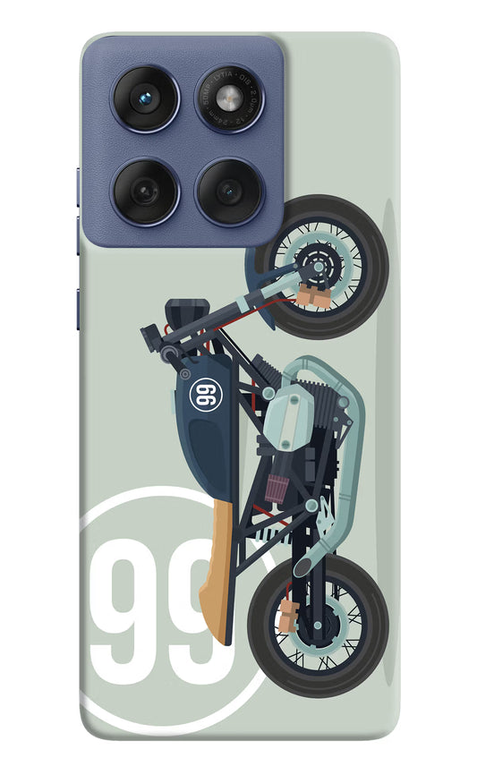 Classic Cafe Racer 99 Moto Edge 60 Fusion Hard Case Back Cover by Casekaro