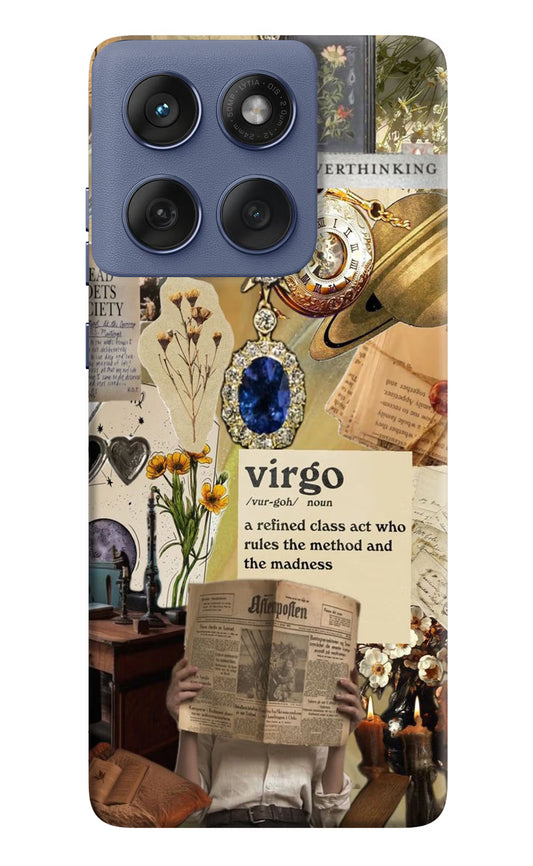 Virgo Zodiac Moto Edge 60 Fusion Hard Case Back Cover by Casekaro