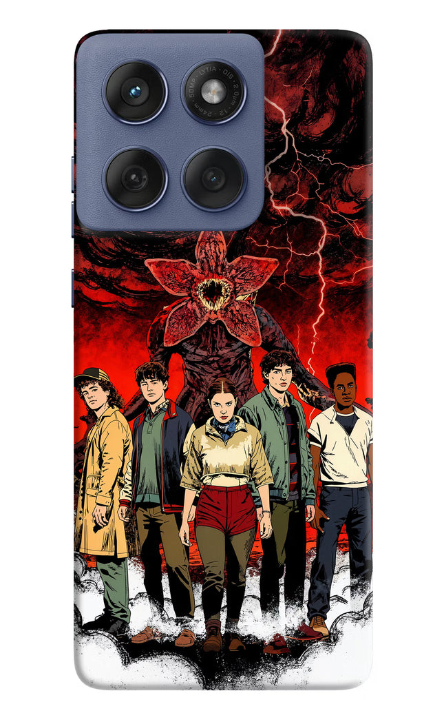 Ordinary Things Characters Moto Edge 60 Fusion Hard Case Back Cover by Casekaro