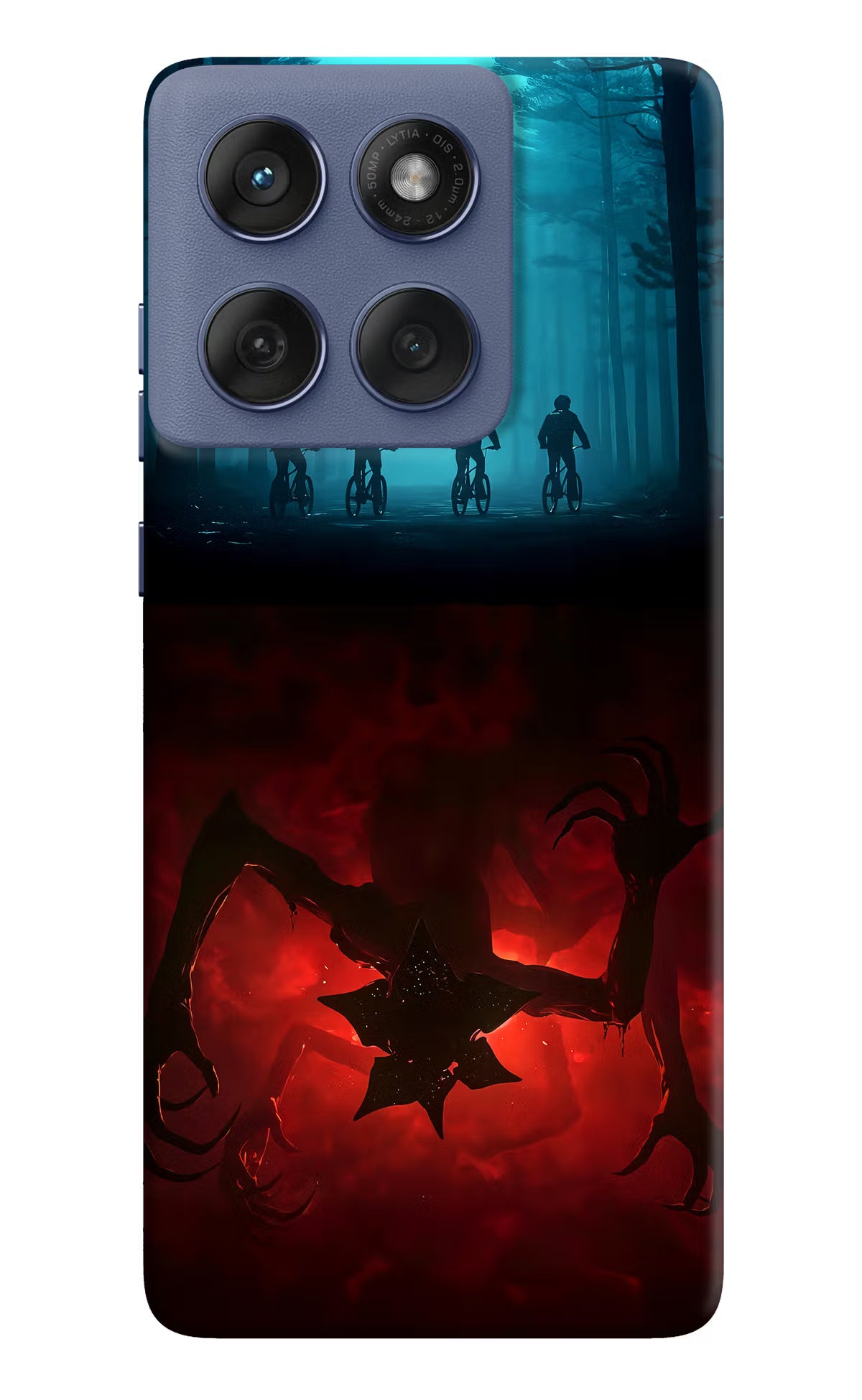 Ordinary Things Downside Up Moto Edge 60 Fusion Hard Case Back Cover by Casekaro