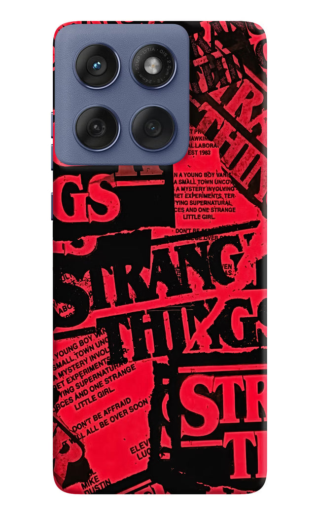 Ordinary Things Moto Edge 60 Fusion Hard Case Back Cover by Casekaro