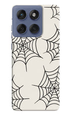 Spider Web Moto Edge 60 Fusion Hard Case Back Cover by Casekaro