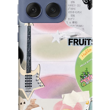 Softcore case Moto Edge 60 Fusion Hard Case Back Cover by Casekaro