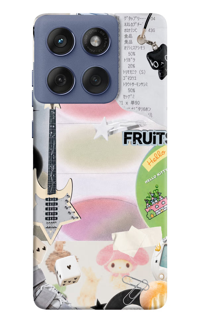 Softcore case Moto Edge 60 Fusion Hard Case Back Cover by Casekaro