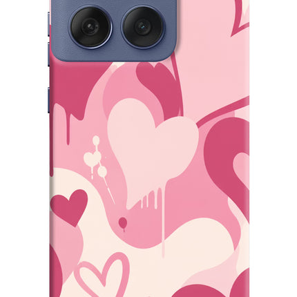 Hearty case Moto Edge 60 Fusion Hard Case Back Cover by Casekaro