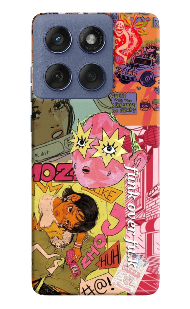 Funkover Moto Edge 60 Fusion Hard Case Back Cover by Casekaro
