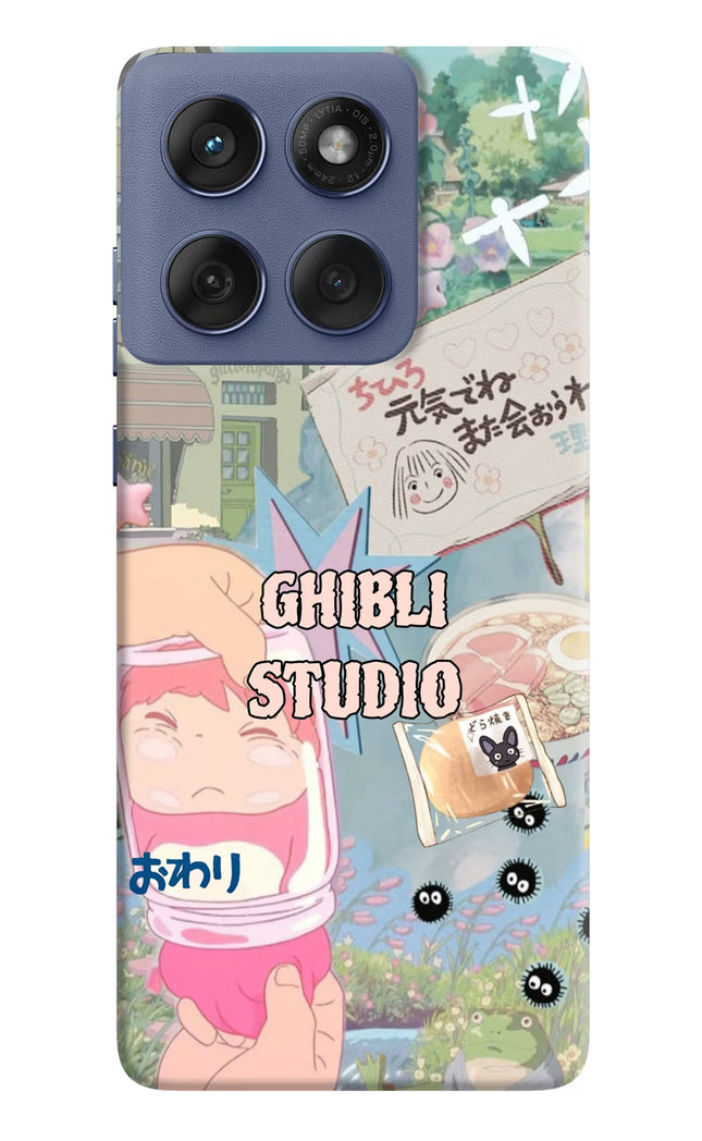 Studio Ghibli Moto Edge 60 Fusion Hard Case Back Cover by Casekaro