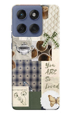 Cookie Moto Edge 60 Fusion Hard Case Back Cover by Casekaro