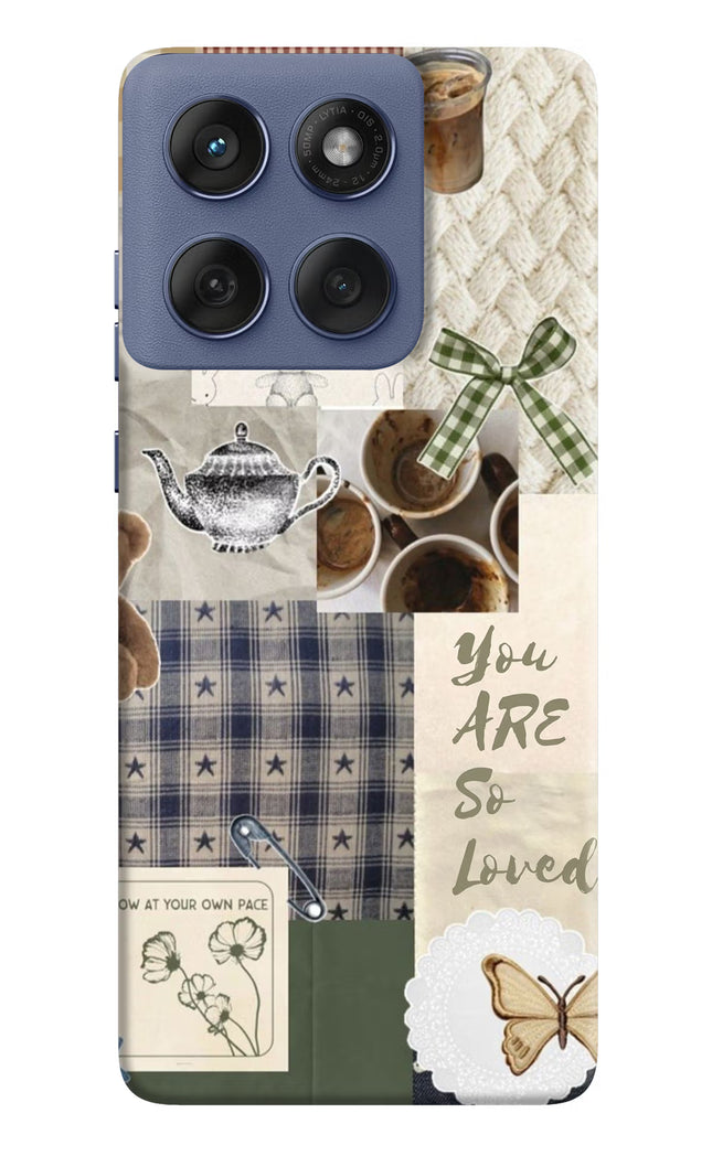 Cookie Moto Edge 60 Fusion Hard Case Back Cover by Casekaro