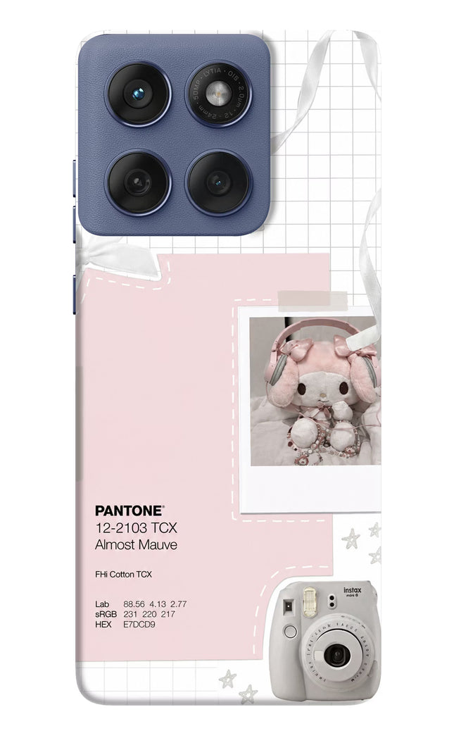 Pantone Asthetic Moto Edge 60 Fusion Hard Case Back Cover by Casekaro