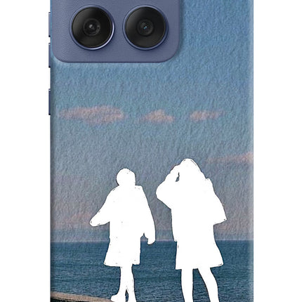 Coastal Dream Moto Edge 60 Fusion Hard Case Back Cover by Casekaro