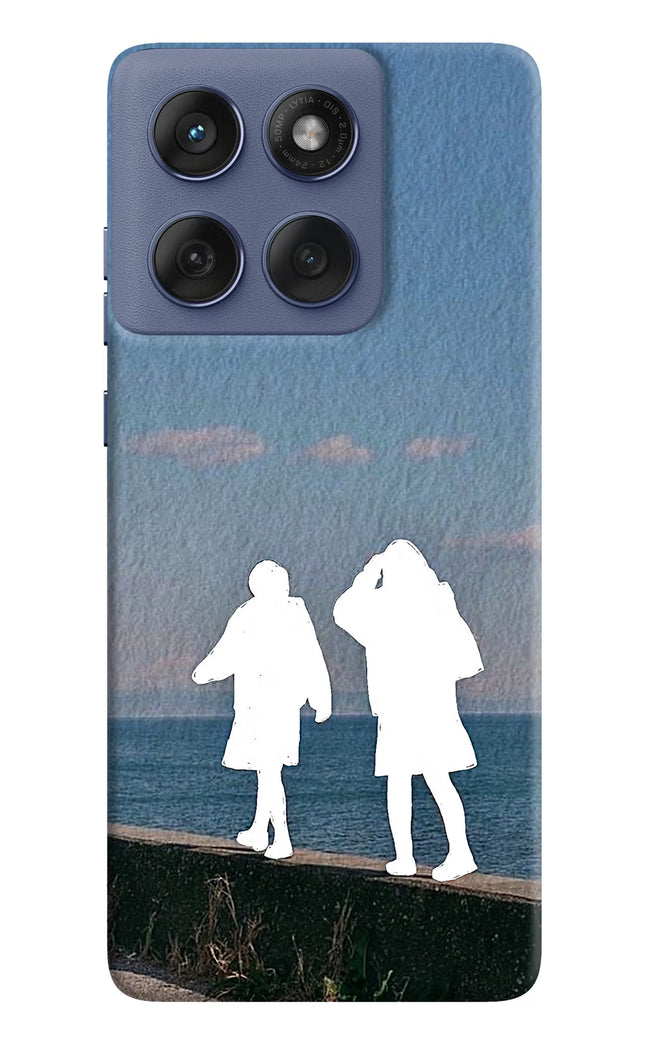 Coastal Dream Moto Edge 60 Fusion Hard Case Back Cover by Casekaro