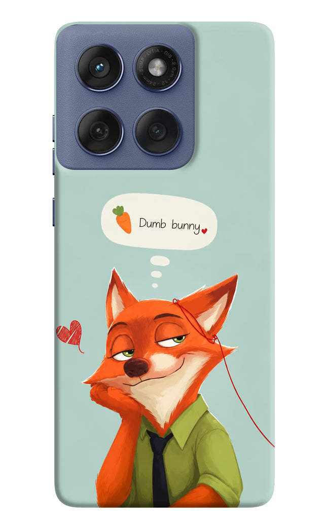 Nick Charm Moto Edge 60 Fusion Hard Case Back Cover by Casekaro