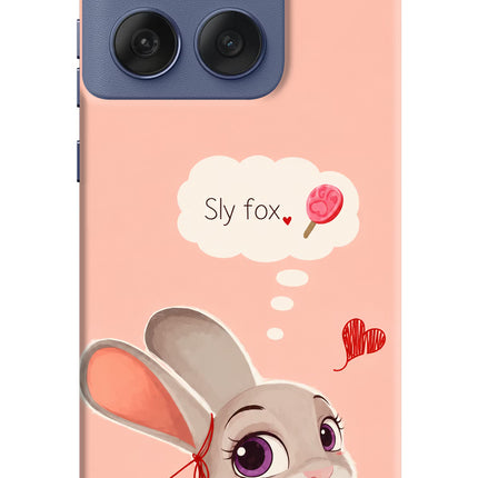 Judy Charm Moto Edge 60 Fusion Hard Case Back Cover by Casekaro