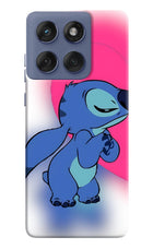 Stitch Hug Moto Edge 60 Fusion Hard Case Back Cover by Casekaro
