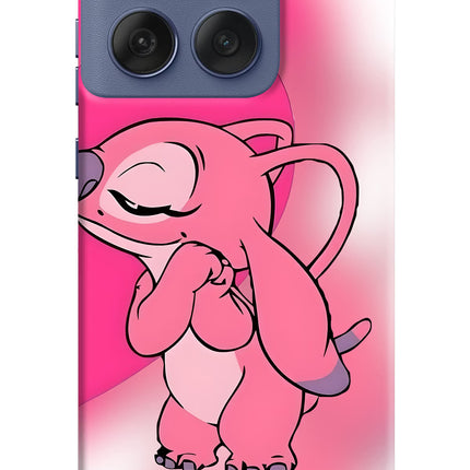 Angel Hug Moto Edge 60 Fusion Hard Case Back Cover by Casekaro