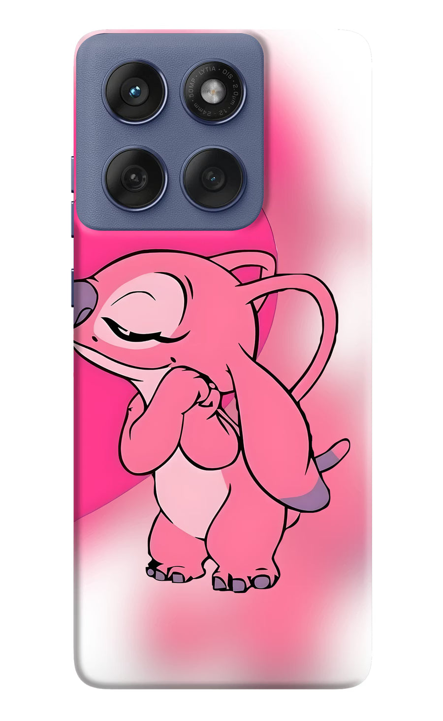 Angel Hug Moto Edge 60 Fusion Back Cover, Hard case