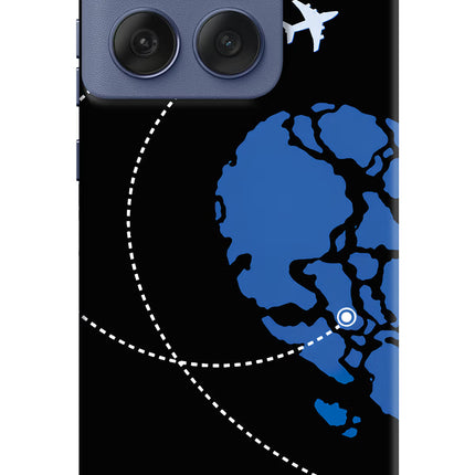 Love Orbit Moto Edge 60 Fusion Hard Case Back Cover by Casekaro
