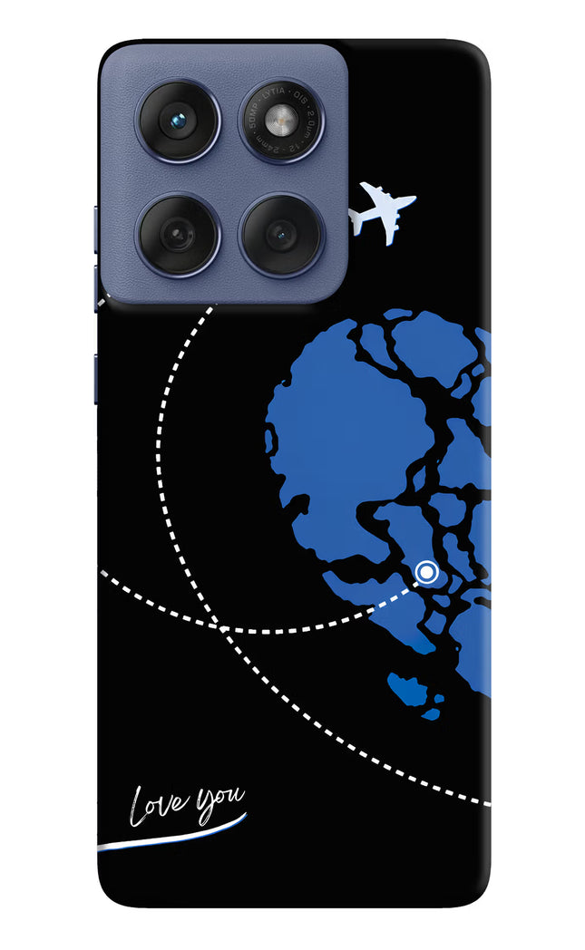 Love Orbit Moto Edge 60 Fusion Hard Case Back Cover by Casekaro