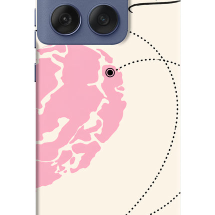 Miss Orbit Moto Edge 60 Fusion Hard Case Back Cover by Casekaro