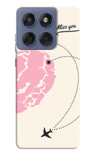 Miss Orbit Moto Edge 60 Fusion Hard Case Back Cover by Casekaro