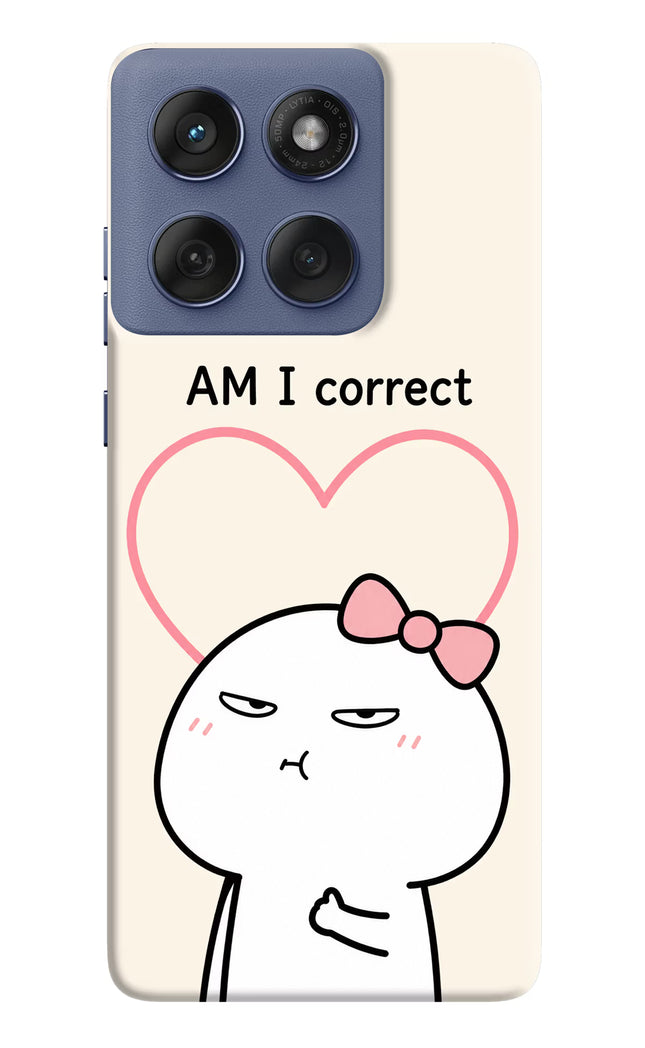 Always Right Moto Edge 60 Fusion Hard Case Back Cover by Casekaro
