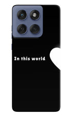 This World Moto Edge 60 Fusion Hard Case Back Cover by Casekaro