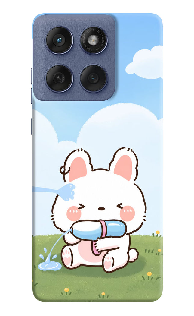 Bunny Treat Moto Edge 60 Fusion Hard Case Back Cover by Casekaro