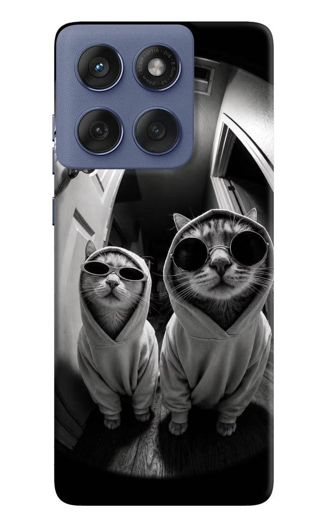 Hood Cats Moto Edge 60 Fusion Hard Case Back Cover by Casekaro