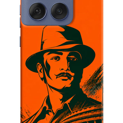 Bhagat Singh Legacy Moto Edge 60 Fusion Back Cover