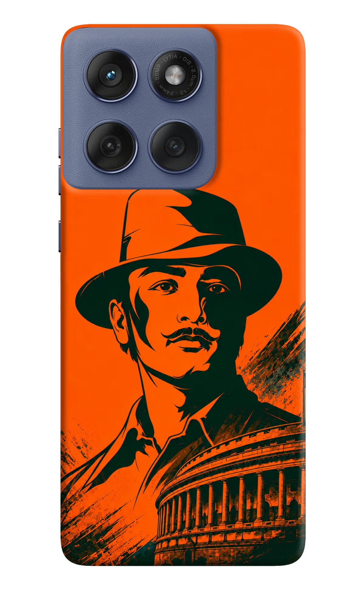 Bhagat Singh Legacy Moto Edge 60 Fusion Back Cover