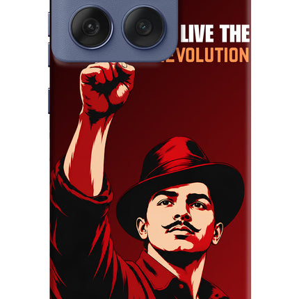 Bhagat Singh Revolution Moto Edge 60 Fusion Back Cover