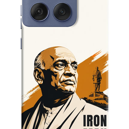 Chandrashekhar Azad Fearless Moto Edge 60 Fusion Back Cover