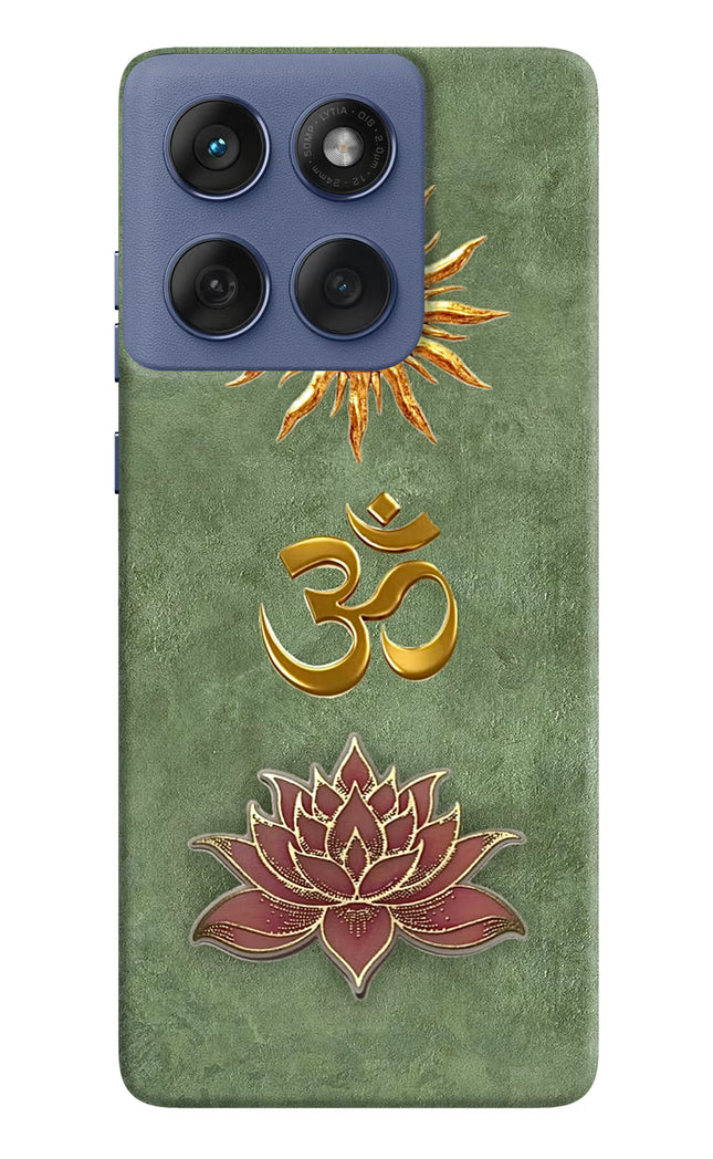 Om & Lotus Moto Edge 60 Fusion Back Cover