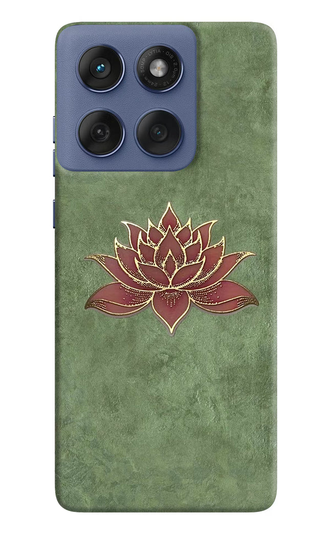 Lotus Grace Moto Edge 60 Fusion Hard Case Back Cover by Casekaro