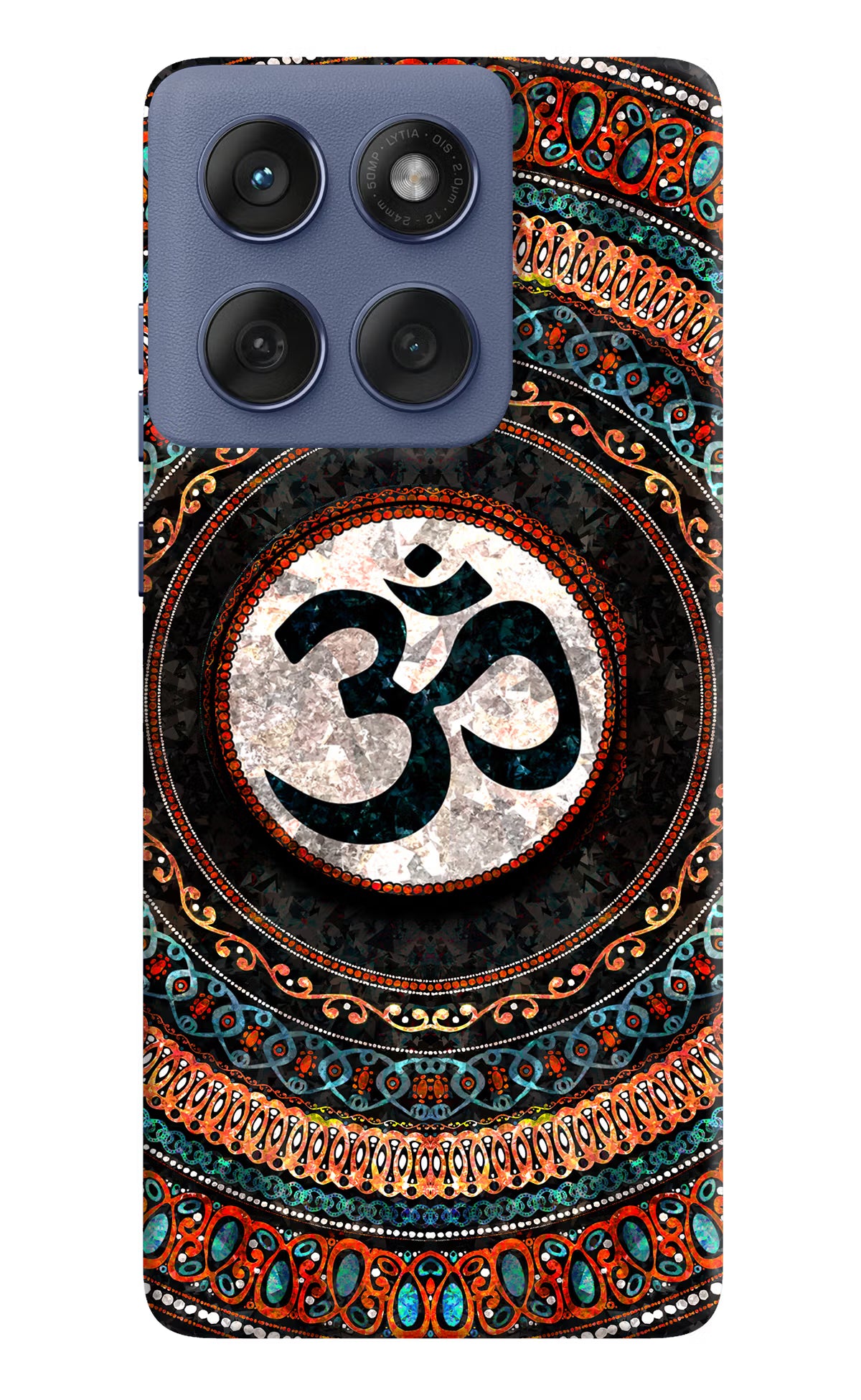 Om Culture Moto Edge 60 Fusion Pop Case by Casekaro