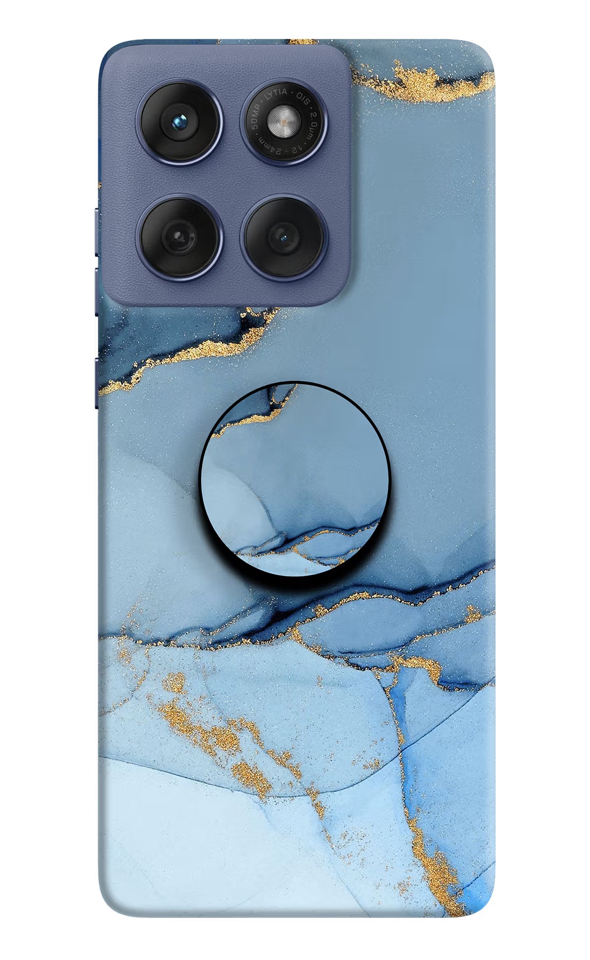 Blue Marble Moto Edge 60 Fusion Pop Case by Casekaro