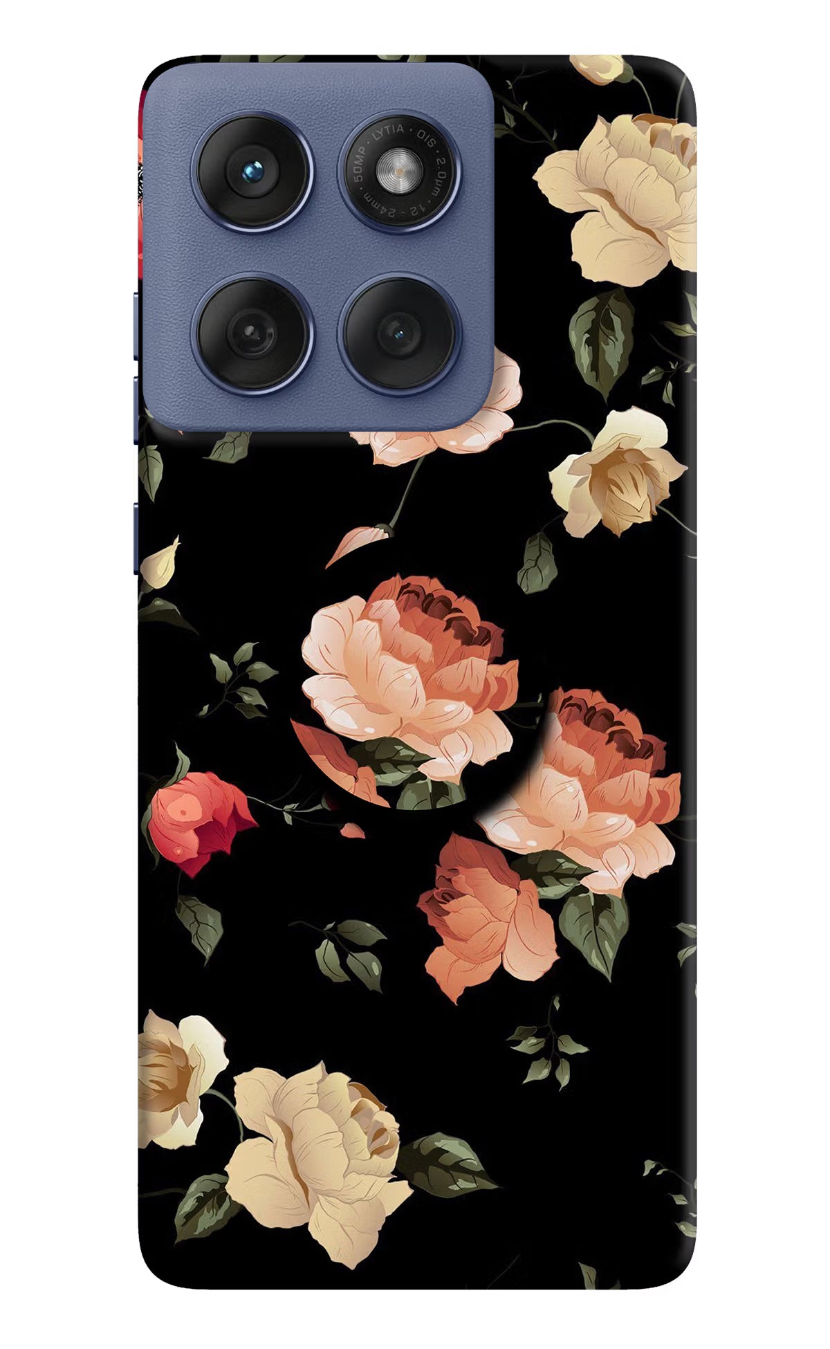 Flowers Moto Edge 60 Fusion Pop Case by Casekaro