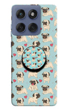 Pug Dog Moto Edge 60 Fusion Pop Case by Casekaro