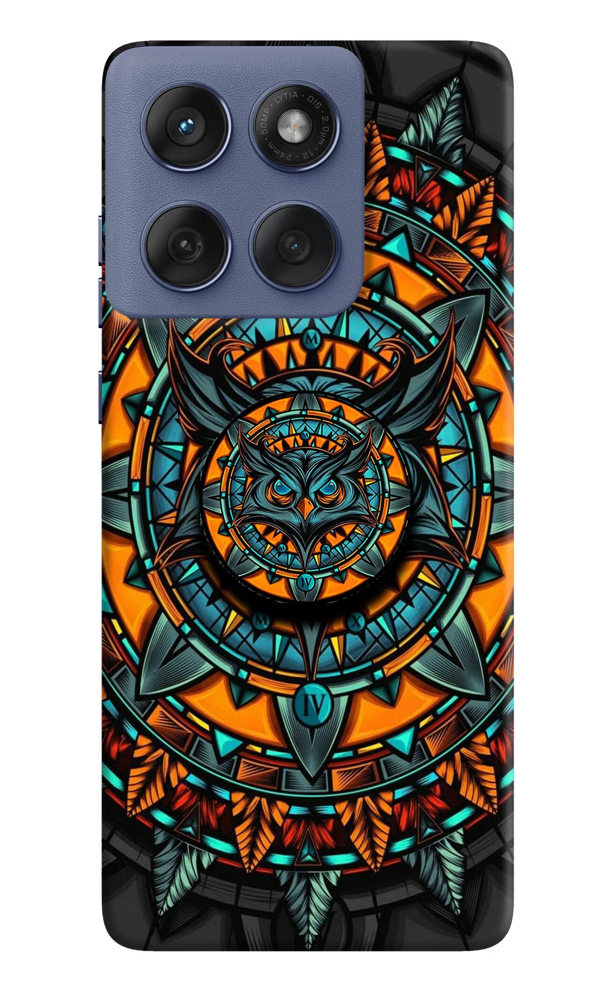 Angry Owl Moto Edge 60 Fusion Pop Case by Casekaro