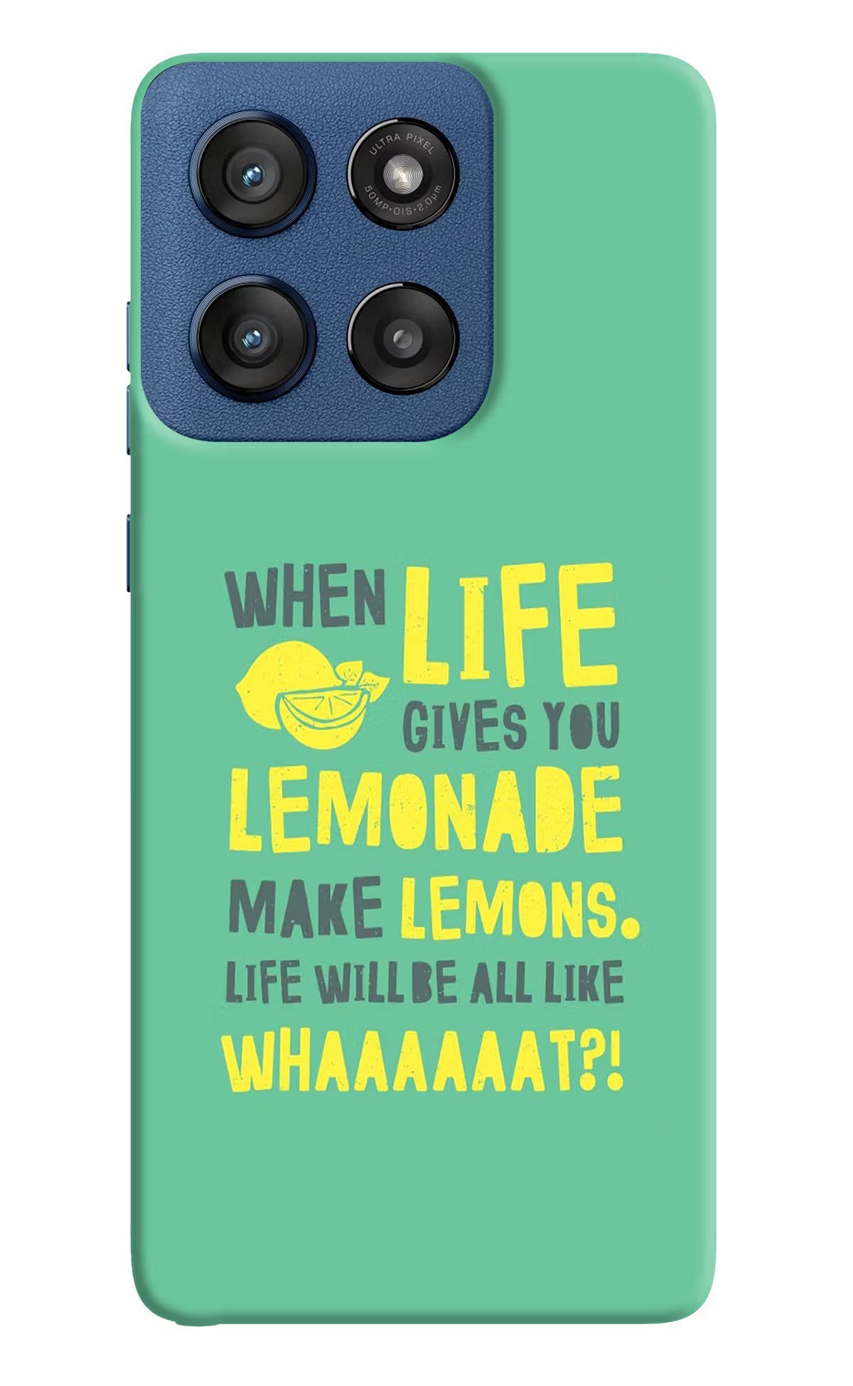 Quote Moto Edge 60 Stylus Hard Case Back Cover by Casekaro