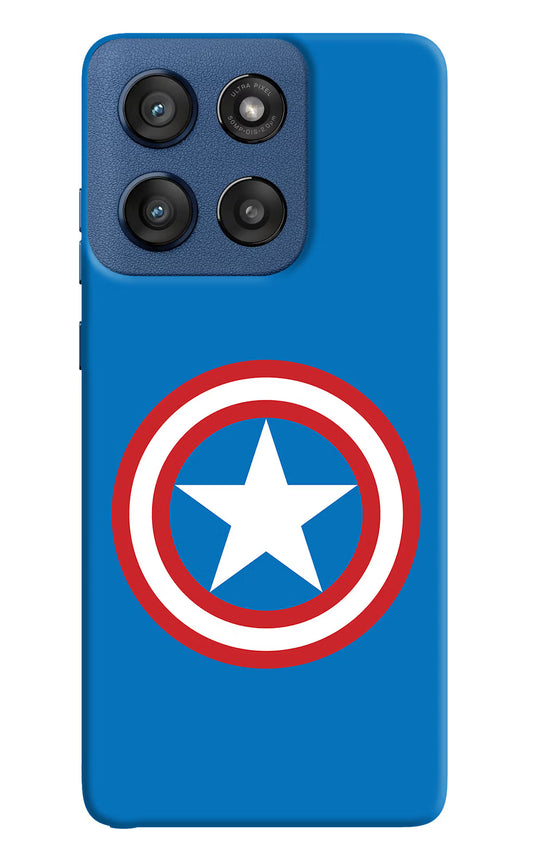 Captain America Logo Moto Edge 60 Stylus Hard Case Back Cover by Casekaro
