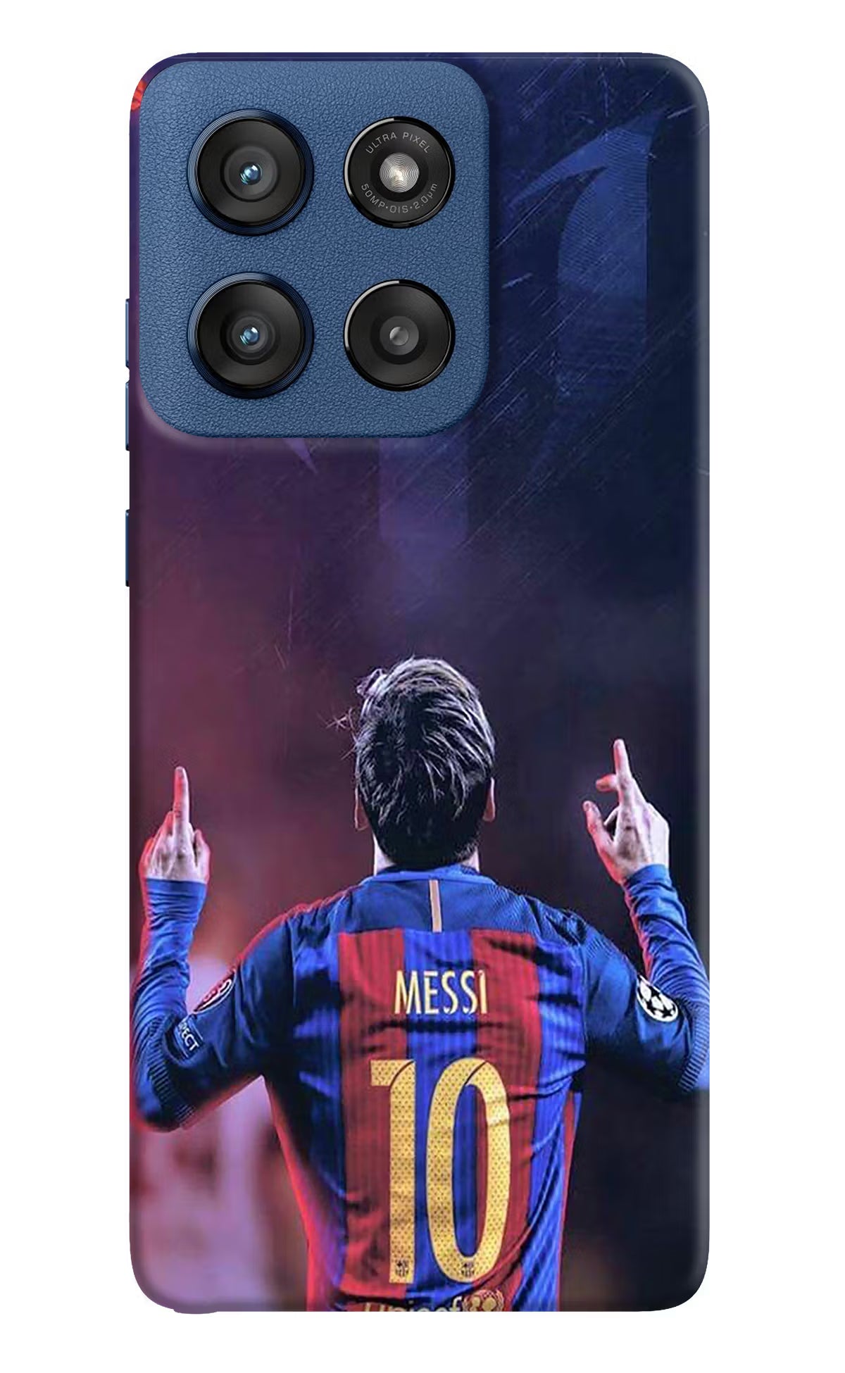 Messi Moto Edge 60 Stylus Hard Case Back Cover by Casekaro