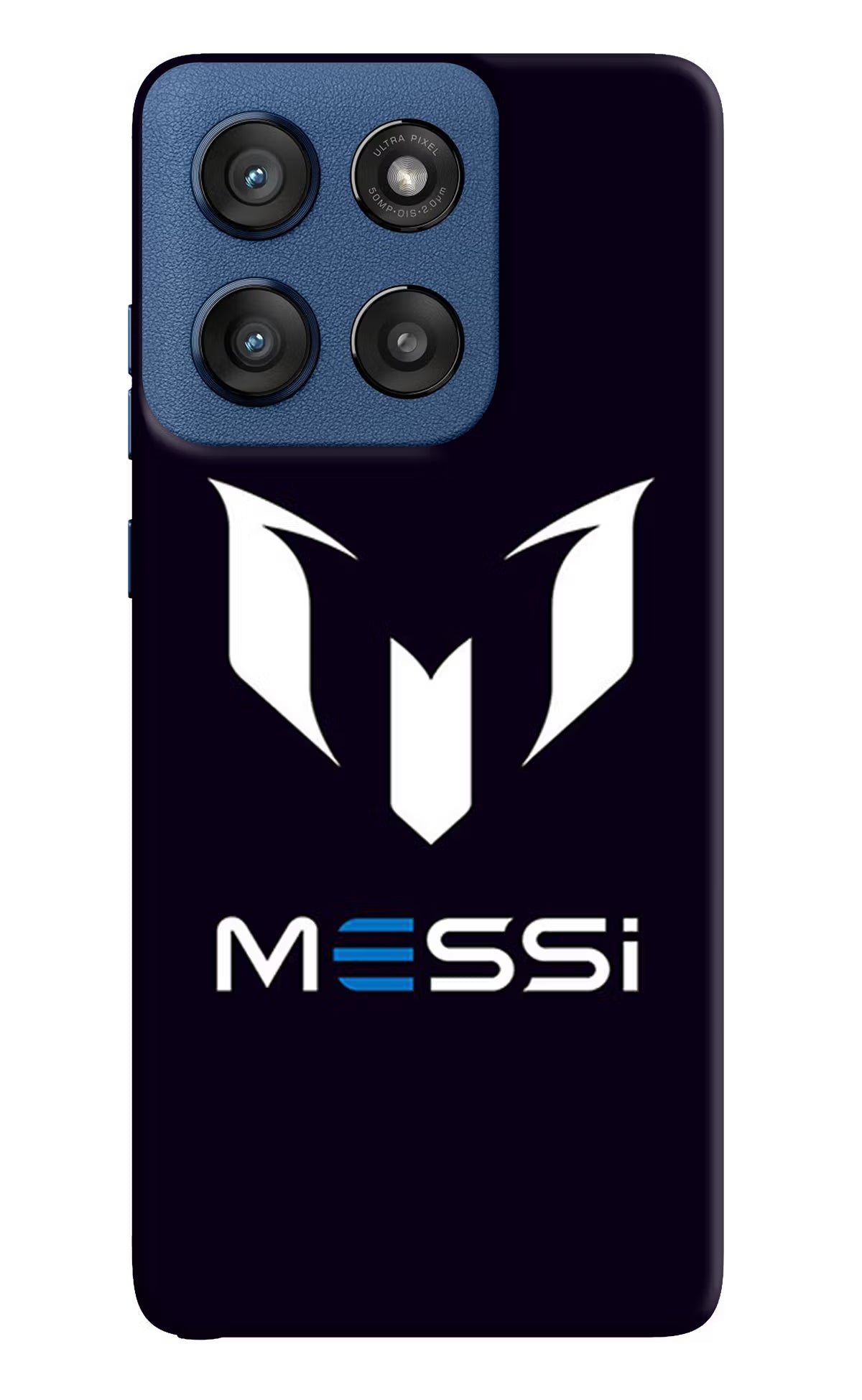 Messi Logo Moto Edge 60 Stylus Hard Case Back Cover by Casekaro